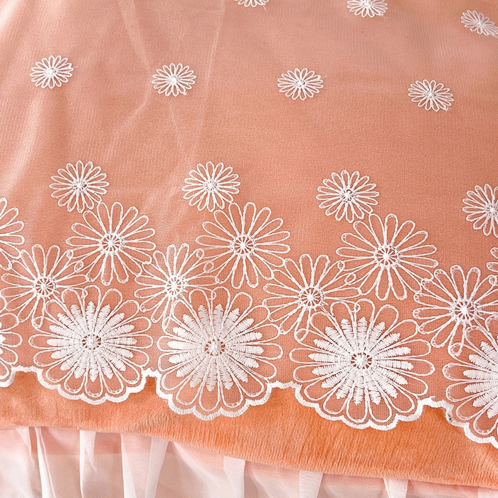 91家纺网 家纺一手货源 找家纺 唐人居 2025新款安妮系列水晶绒四件套 安妮-橙