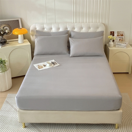 91家纺网 家纺一手货源 找家纺 （总）凯磊 2025新款纯棉纯色磨毛单品系列·床笠