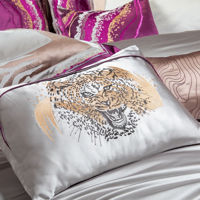 91家纺网 家纺一手货源 找家纺 至爱今生 新款锦缎色织多件套 奥莉薇