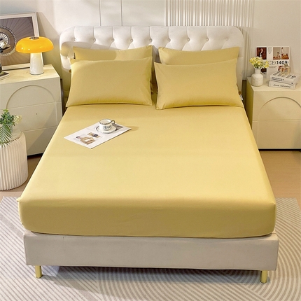 91家纺网 家纺一手货源 找家纺 （总）凯磊 2025新款纯棉纯色磨毛单品系列·床笠