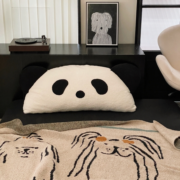 91家纺网 家纺一手货源 找家纺 圆岛家纺 2023新款半边绒针织毛毯 约克夏