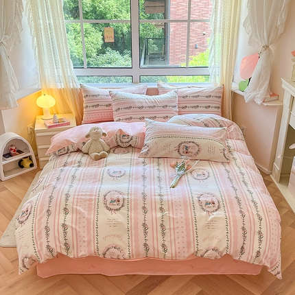 91家纺网 家纺一手货源 找家纺 （总）麦伦家居 2023新款全棉斜纹40支少女心系列