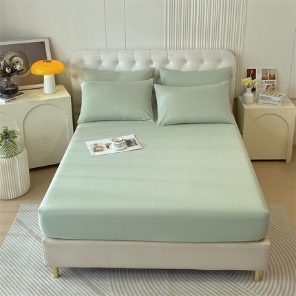 91家纺网 家纺一手货源 找家纺 （总）凯磊 2025新款纯棉纯色磨毛单品系列·床笠