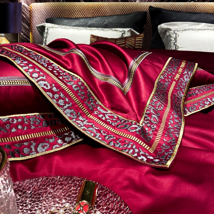 91家纺网 家纺一手货源 找家纺 至爱今生 新款锦缎色织多件套 迪奥小姐