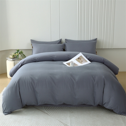 91家纺网 家纺一手货源 找家纺 （总）凯磊家纺 2025纯棉纯色磨毛-四件套