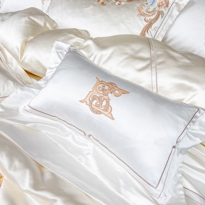 91家纺网 家纺一手货源 找家纺 至爱今生 新款锦缎色织多件套 慕朵