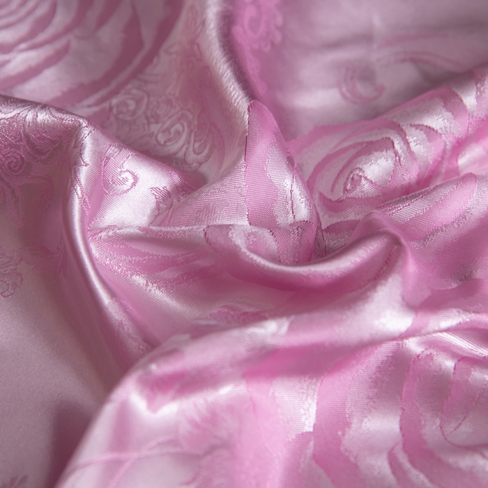 91家纺网 家纺一手货源 找家纺 梦舒羽 2025新款单人枕套一对装2只枕头套贡缎提花学生宿舍枕芯套件情侣双人长枕套 似水柔情