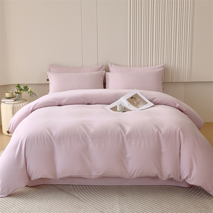 91家纺网 家纺一手货源 找家纺 （总）凯磊家纺 2025纯棉纯色磨毛-四件套