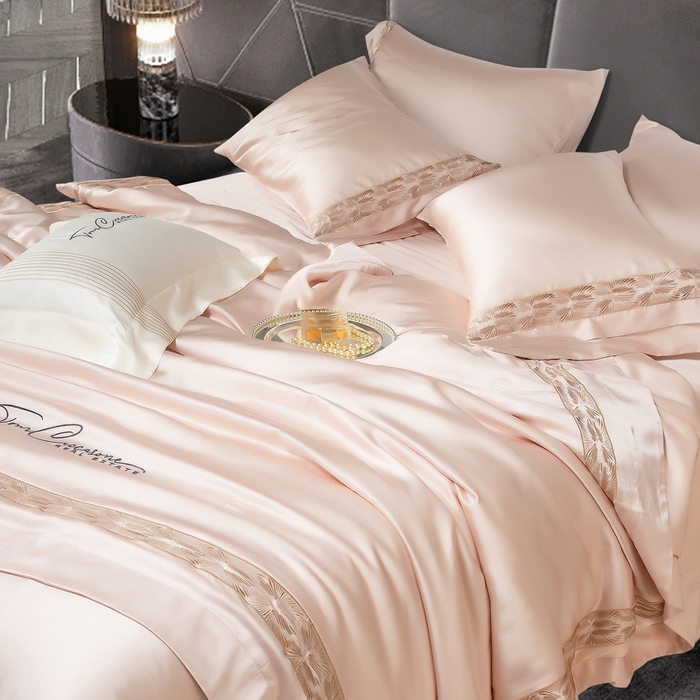 91家纺网 家纺一手货源 找家纺 至爱今生 新款锦缎色织多件套 拾一夏被