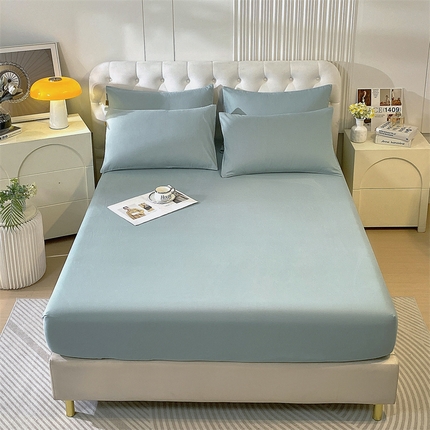 91家纺网 家纺一手货源 找家纺 （总）凯磊 2025新款纯棉纯色磨毛单品系列·床笠