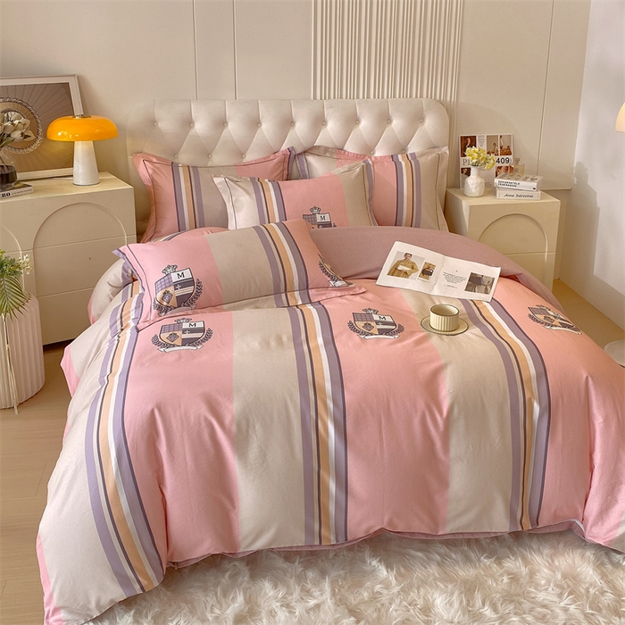 91家纺网 家纺一手货源 找家纺 （总）凯磊家纺 新款磨毛AB版四件套