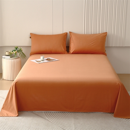 91家纺网 家纺一手货源 找家纺 （总）凯磊 2025新款纯棉纯色磨毛单品系列·床单