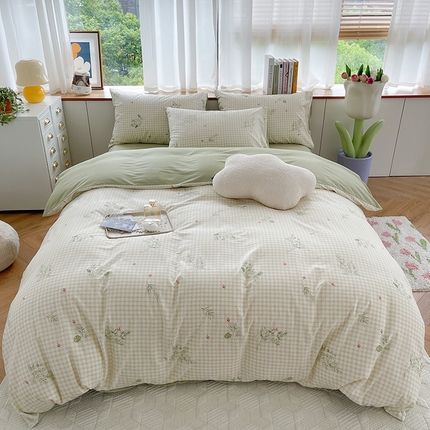 91家纺网 家纺一手货源 找家纺 （总）麦伦家居 2023新款全棉斜纹40支少女心系列