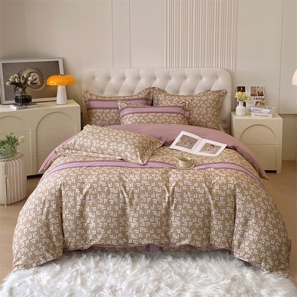 91家纺网 家纺一手货源 找家纺 （总）凯磊家纺 新款磨毛AB版四件套