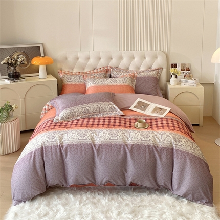 91家纺网 家纺一手货源 找家纺 （总）凯磊家纺 新款磨毛AB版四件套