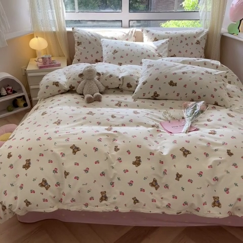 91家纺网 家纺一手货源 找家纺 （总）麦伦家居 2023新款全棉斜纹40支少女心系列