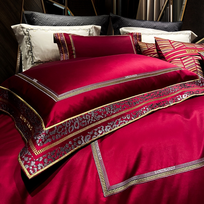 91家纺网 家纺一手货源 找家纺 至爱今生 新款锦缎色织多件套 迪奥小姐