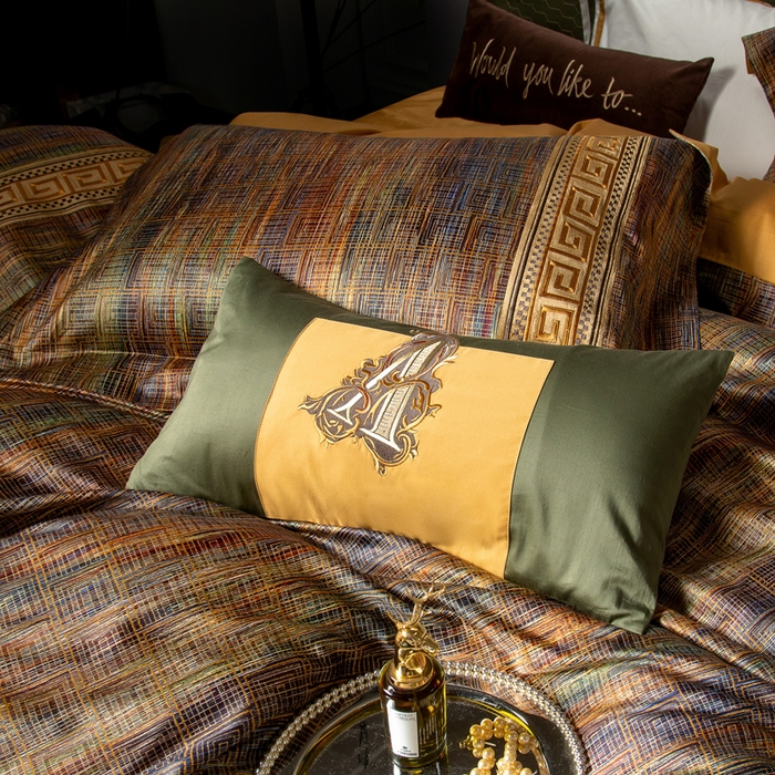 91家纺网 家纺一手货源 找家纺 至爱今生 新款锦缎色织多件套 范特西