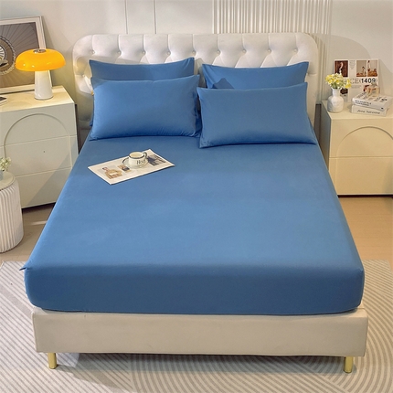 91家纺网 家纺一手货源 找家纺 （总）凯磊 2025新款纯棉纯色磨毛单品系列·床笠