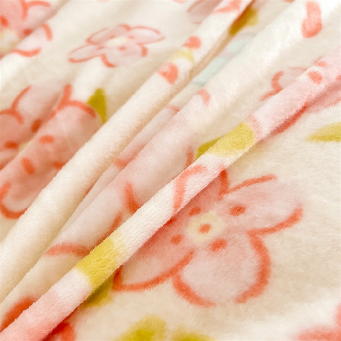 91家纺网 家纺一手货源 找家纺 川悦生活 2023新款牛奶绒200克宽边四件套 宽边暖安花