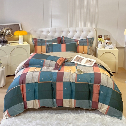 91家纺网 家纺一手货源 找家纺 （总）凯磊家纺 新款磨毛AB版四件套