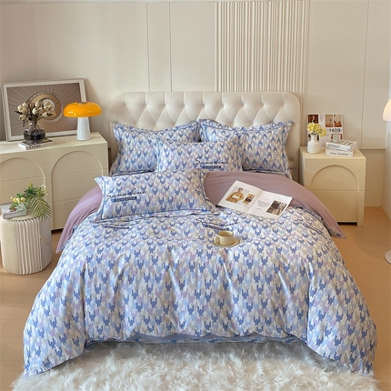 91家纺网 家纺一手货源 找家纺 （总）凯磊家纺 新款磨毛AB版四件套