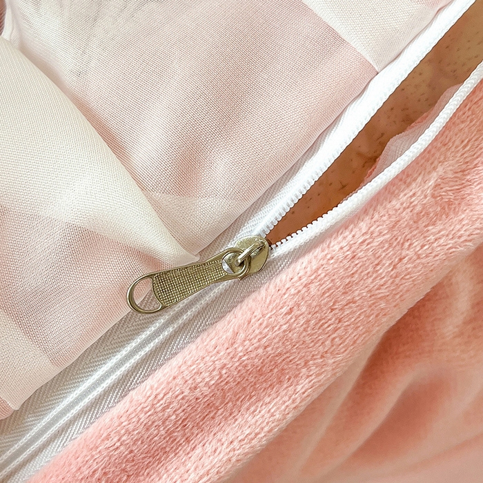 91家纺网 家纺一手货源 找家纺 唐人居 2025新款安妮系列水晶绒四件套 安妮-玉