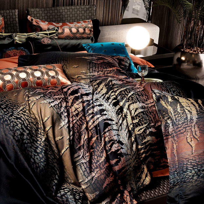 91家纺网 家纺一手货源 找家纺 至爱今生 新款锦缎色织多件套 亚瑟王朝