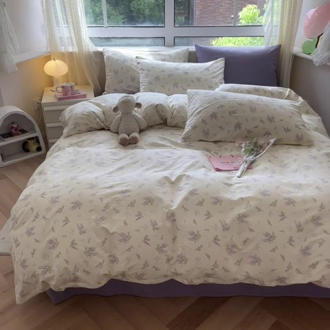 91家纺网 家纺一手货源 找家纺 （总）麦伦家居 2023新款全棉斜纹40支少女心系列