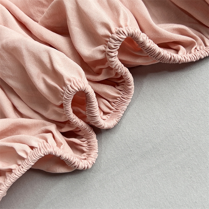 91家纺网 家纺一手货源 找家纺 共鸣沙发垫 2023新款水洗棉夹棉床笠 玉色