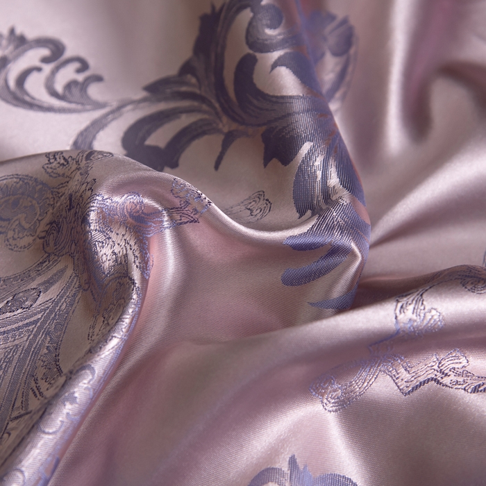 91家纺网 家纺一手货源 找家纺 梦舒羽 2025新款单人枕套一对装2只枕头套贡缎提花学生宿舍枕芯套件情侣双人长枕套 曼珠沙华