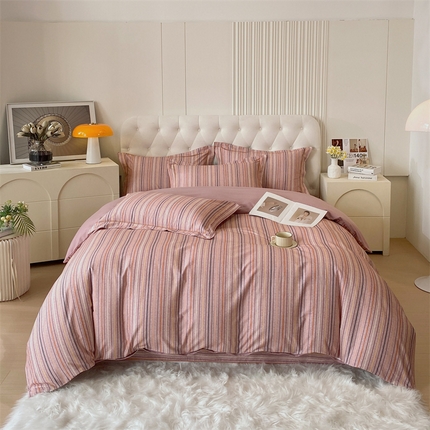 91家纺网 家纺一手货源 找家纺 （总）凯磊家纺 新款磨毛AB版四件套