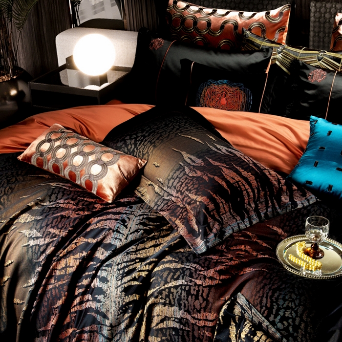 91家纺网 家纺一手货源 找家纺 至爱今生 新款锦缎色织多件套 亚瑟王朝