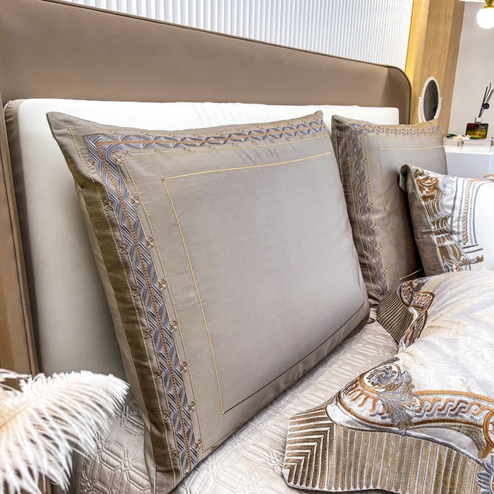 91家纺网 家纺一手货源 找家纺 至爱今生 新款锦缎色织多件套 时光之旅