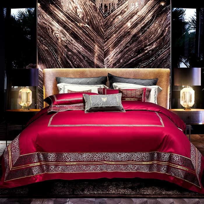 91家纺网 家纺一手货源 找家纺 至爱今生 新款锦缎色织多件套 迪奥小姐