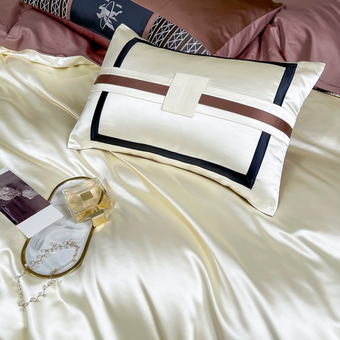 91家纺网 家纺一手货源 找家纺 至爱今生 新款锦缎色织多件套 凡尔塞