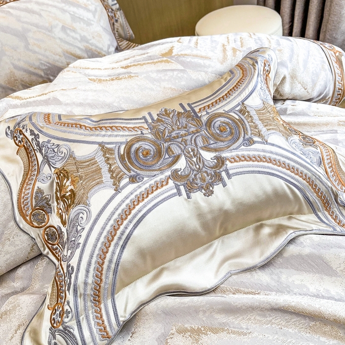 91家纺网 家纺一手货源 找家纺 至爱今生 新款锦缎色织多件套 时光之旅