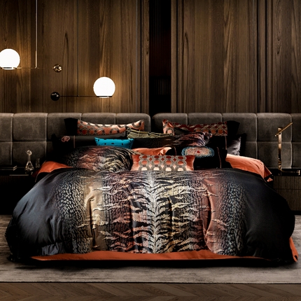 91家纺网 家纺一手货源 找家纺 至爱今生 新款锦缎色织多件套 亚瑟王朝