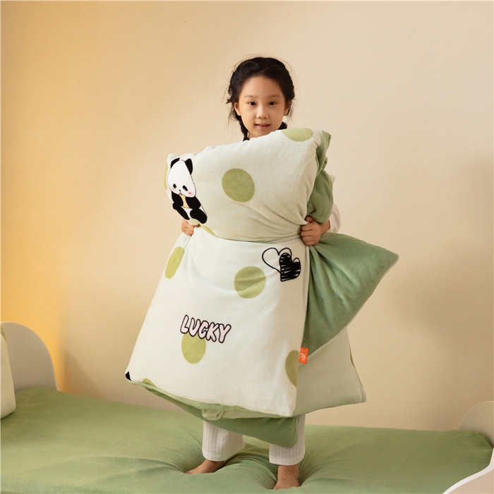 91家纺网 家纺一手货源 找家纺 （总）艾佳宝贝 艾佳宝贝 2023保暖牛奶绒儿童幼儿园多件套