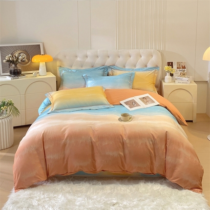 91家纺网 家纺一手货源 找家纺 （总）凯磊家纺 新款磨毛AB版四件套