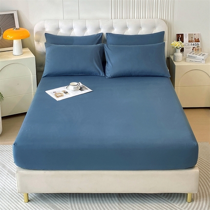 91家纺网 家纺一手货源 找家纺 （总）凯磊 2025新款纯棉纯色磨毛单品系列·床笠