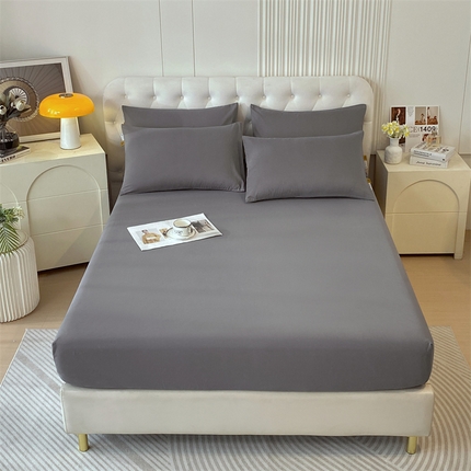 91家纺网 家纺一手货源 找家纺 （总）凯磊 2025新款纯棉纯色磨毛单品系列·床笠