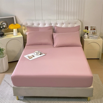 91家纺网 家纺一手货源 找家纺 （总）凯磊 2025新款纯棉纯色磨毛单品系列·床笠