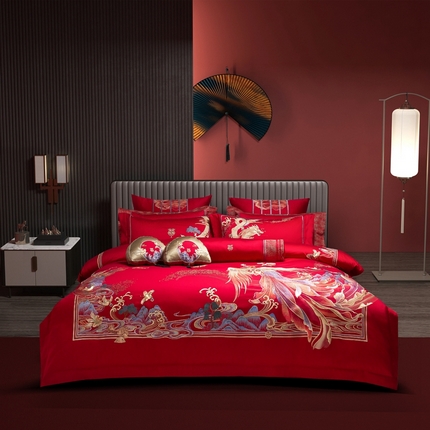 至爱今生 新款全棉婚庆多件套 唯 一