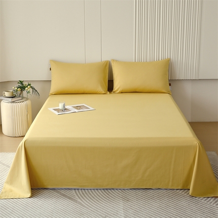 91家纺网 家纺一手货源 找家纺 （总）凯磊 2025新款纯棉纯色磨毛单品系列·床单