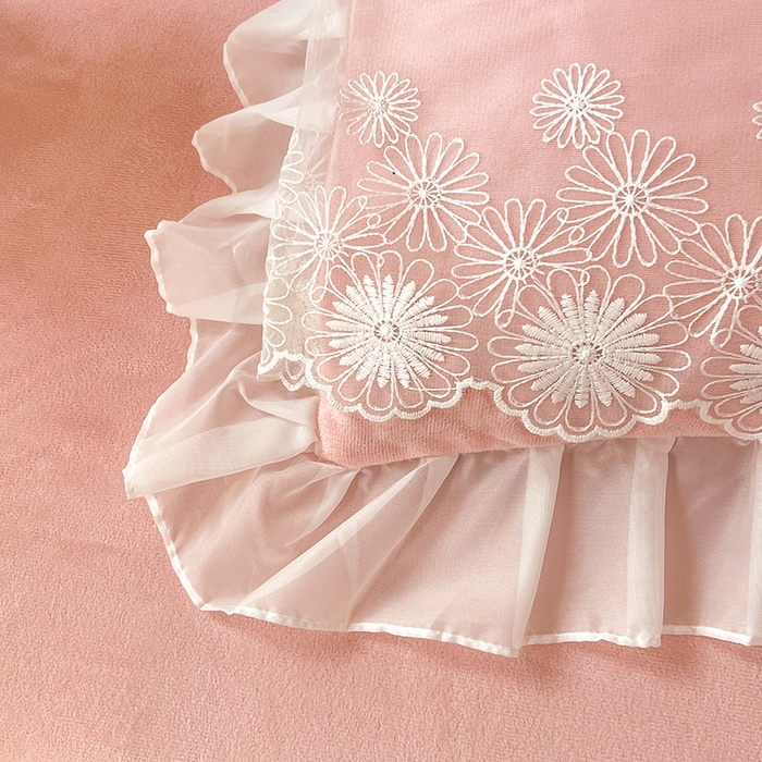 91家纺网 家纺一手货源 找家纺 唐人居 2025新款安妮系列水晶绒四件套 安妮-玉