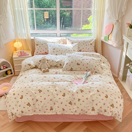 91家纺网 家纺一手货源 找家纺 （总）麦伦家居 2023新款全棉斜纹40支少女心系列