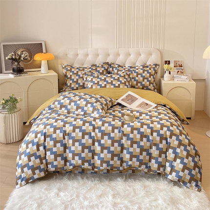 91家纺网 家纺一手货源 找家纺 （总）凯磊家纺 新款磨毛AB版四件套