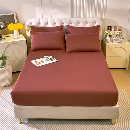 91家纺网 家纺一手货源 找家纺 （总）凯磊 2025新款纯棉纯色磨毛单品系列·床笠