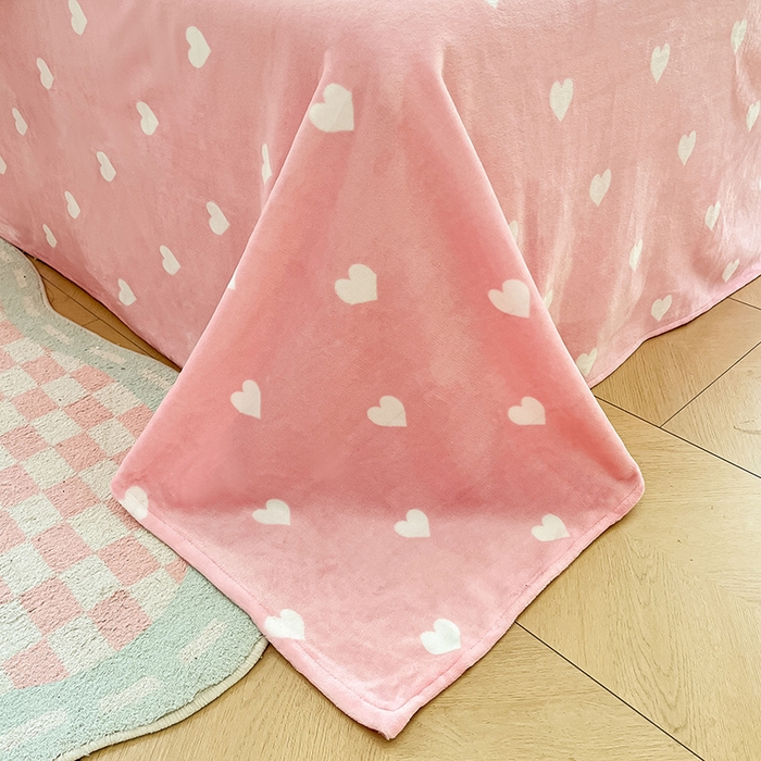 91家纺网 家纺一手货源 找家纺 （总）金爱家2023正版三丽鸥授权卡通加厚高克重牛奶绒四件套